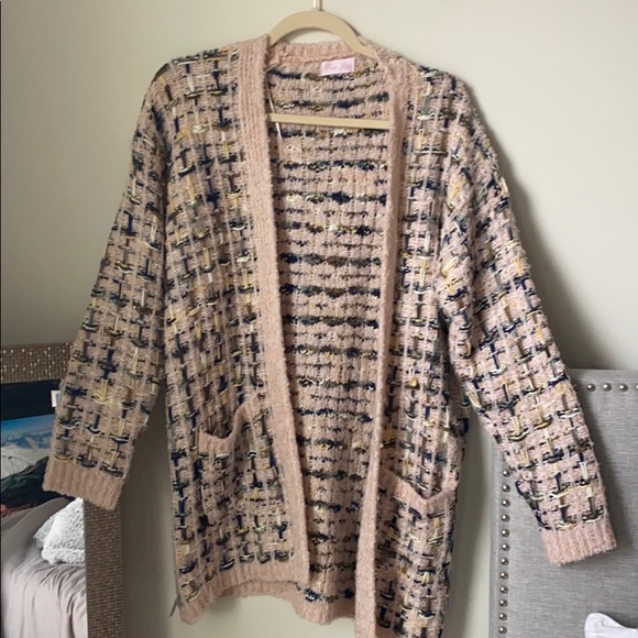 Pink Lily Sweaters - Pink Lily Cardigan
